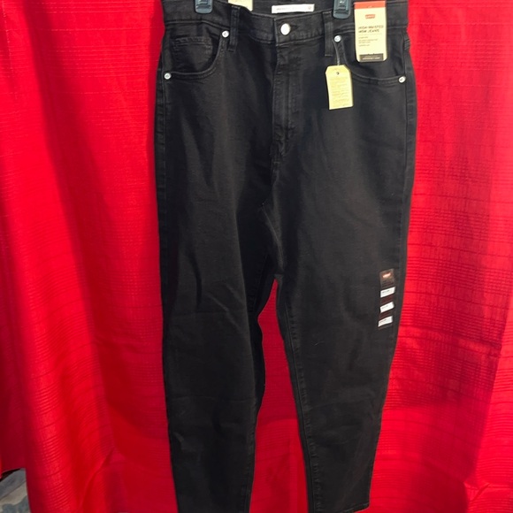 NEW! Women’s LEVI HIGH WAISTED MOM JEANS 32x29 - Picture 1 of 5